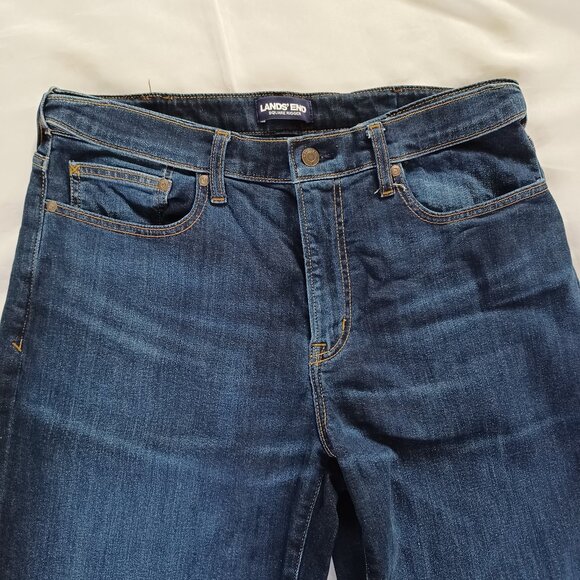 Land's End Men's Jeans Square Rigger Traditional Fit Straight Leg Size 35 x 29 - Picture 3 of 12